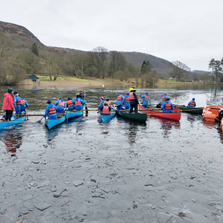 St Pauls Junior School Barrow - woodland school - church of england - Canoeing